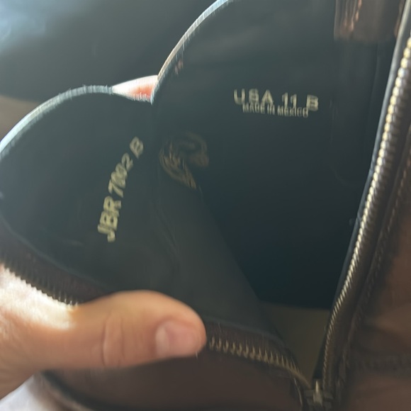 Western booties. Size 11B - Picture 4 of 6